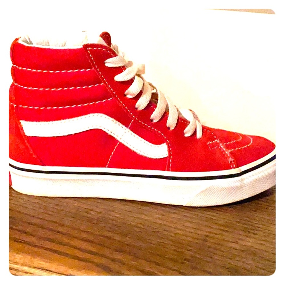 Red High top VANS